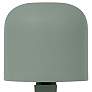 2_Shroom 15 1/2" High Matte Green Accent Table Lamp more views