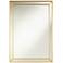 Shumai Gold Leaf 29 1/2" x 41 3/4" Wall Mirror
