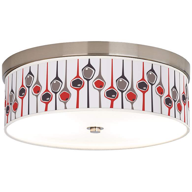 Image 1 Shutter 14 inch Wide Giclee Energy Efficient Ceiling Light