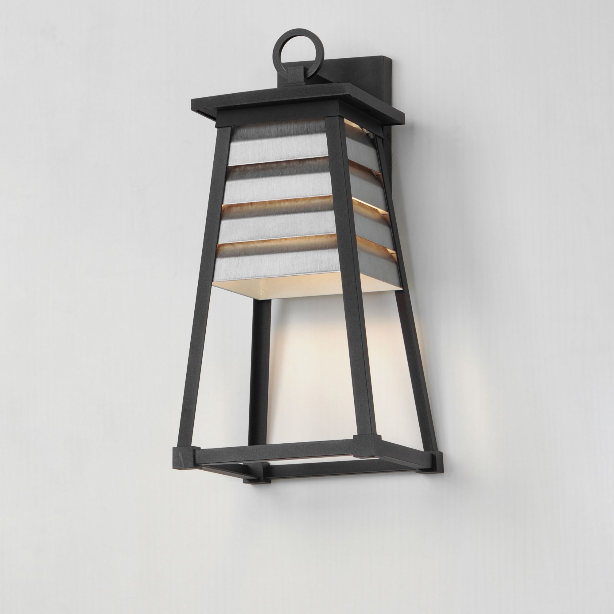 Image 4 Shutters 1-Light Medium Outdoor Wall Sconce more views