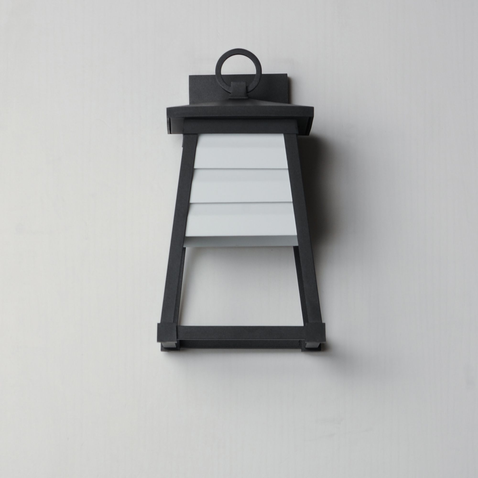 Image 3 Shutters 1-Light Small Outdoor Wall Sconce more views