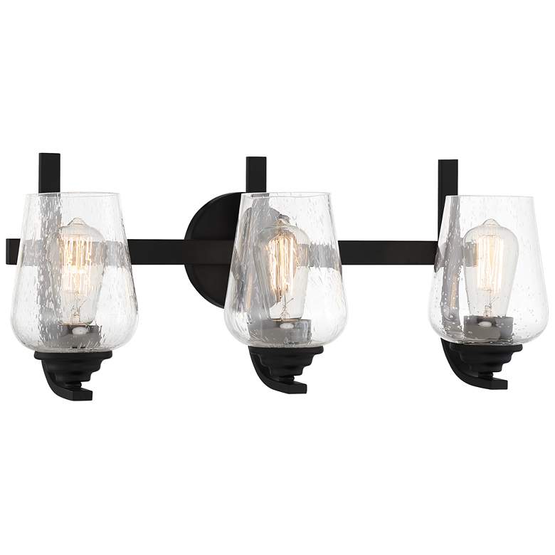 Image 1 Shyloh 22 1/4" Wide Coal 3-Light Bath Light
