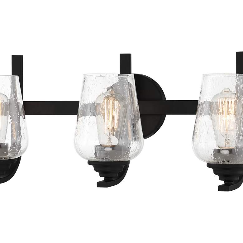 Image 3 Shyloh 22 1/4" Wide Coal 3-Light Bath Light more views