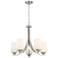 Shyloh 23 1/2" Wide Brushed Nickel 5-Light Chandelier