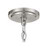 3_Shyloh 23 1/2" Wide Brushed Nickel 5-Light Chandelier more views