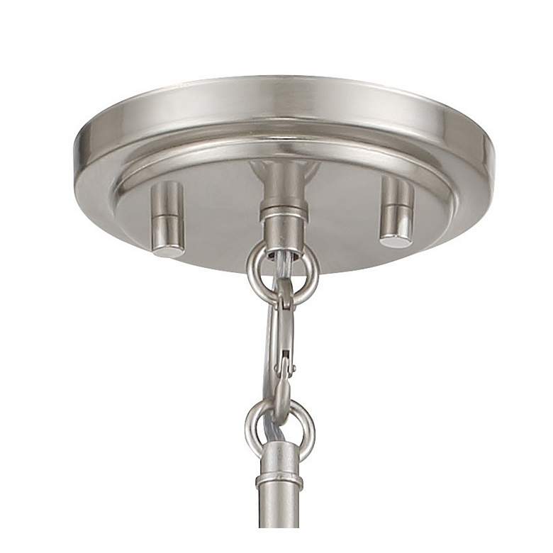 Image 3 Shyloh 5" Wide Brushed Nickel Mini Pendant more views