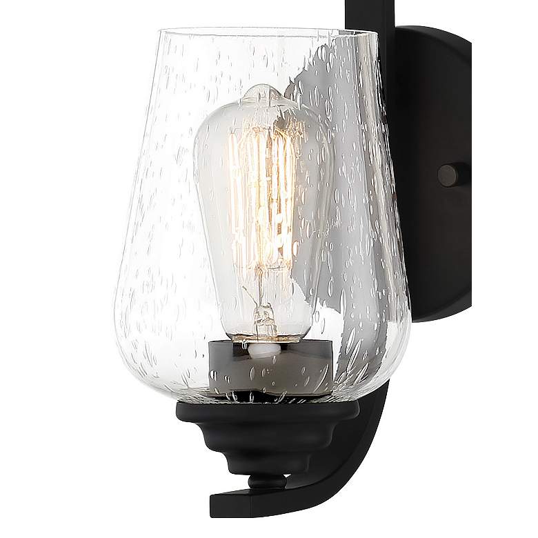 Image 3 Shyloh 9 1/4" High Coal Wall Sconce more views