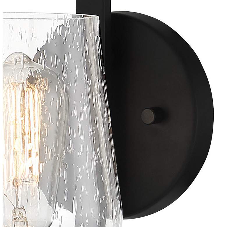 Image 4 Shyloh 9 1/4" High Coal Wall Sconce more views