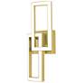 1_Sia 16.75" High Gold LED Sconce