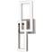 Sia 16.75" High Painted Nickel LED Sconce