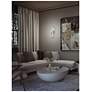 3_Sia 16.75" High Painted Nickel LED Sconce more views