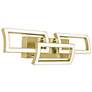1_Sia 23.31" Wide Gold LED Vanity
