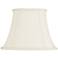 Sibret White Softback Bell Lamp Shade 9x15x11 (Washer)