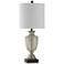 Sickles Smoke Seeded Glass Table Lamp