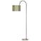 Side By Side Arc Tempo Giclee Floor Lamp
