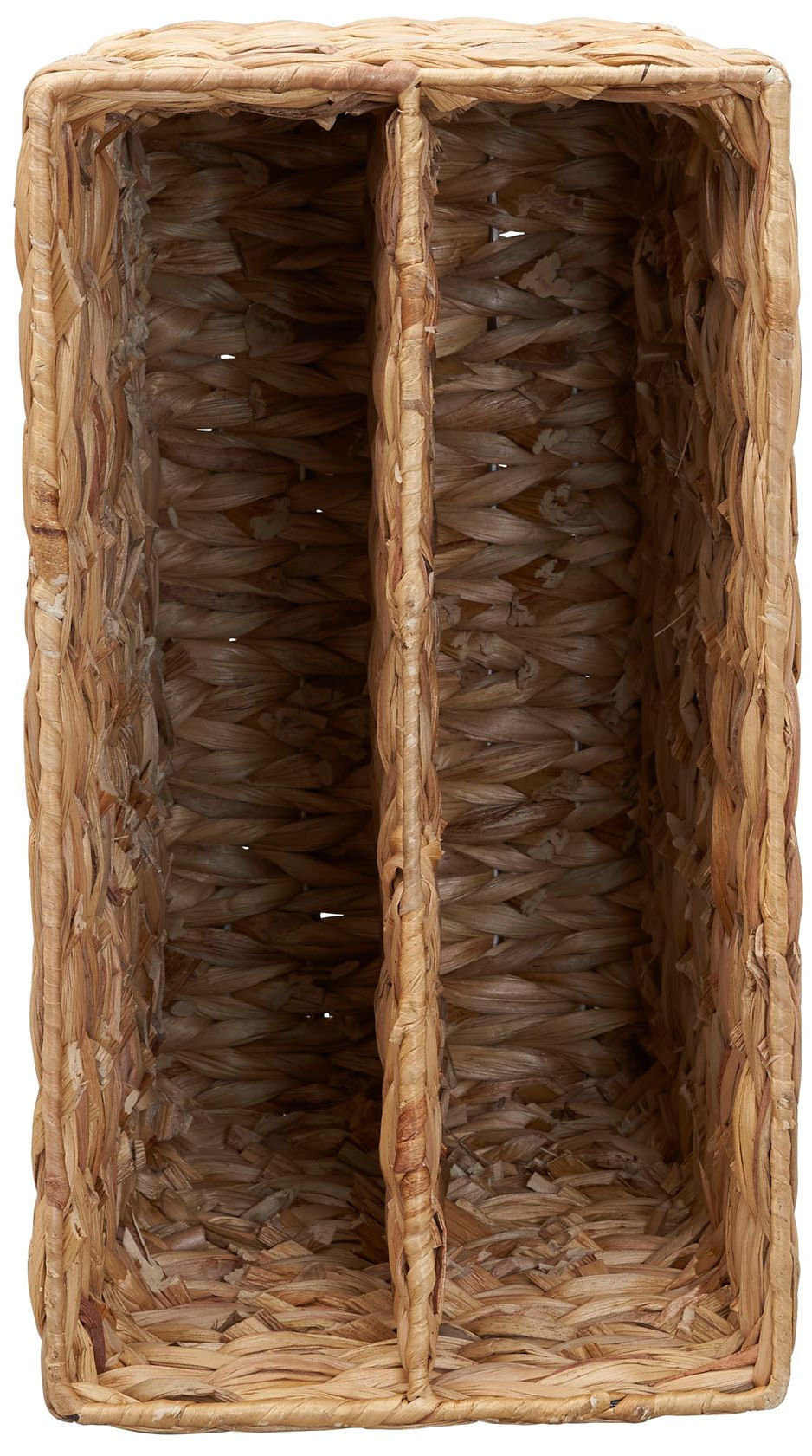 Image 5 Side by Side Magazine Rack, Natural Water Hyacinth more views