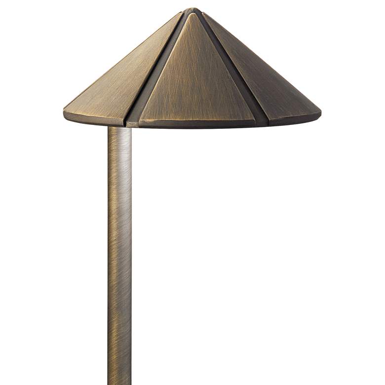 Image 1 Side Mount 20 1/2"H Centennial Brass 3000K LED Path Light