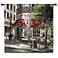 Sidewalk Cafe 53" Square Wall Tapestry