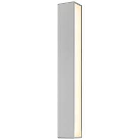 Image1 of Sideways 24" High Textured Gray LED Outdoor Wall Light