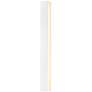 Sideways 36 1/4"H Textured White LED Outdoor Wall Light