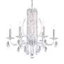 2_Siena 23.5"H x 24.5"W 6-Light Crystal Chandelier in Antique Silve