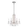 2_Siena 23.5"H x 24.5"W 6-Light Crystal Chandelier in Antique Silve