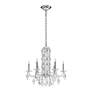 2_Siena 23.5"H x 24.5"W 6-Light Crystal Chandelier in Pol Stainless