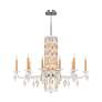 2_Siena 30"H x 40.5"W 10-Light Crystal Chandelier in Heirloom Gold