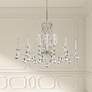 1_Siena 30"H x 40.5"W 10-Light Crystal Chandelier in Polished Stain