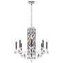 2_Siena 31"H x 30"W 8-Light Crystal Chandelier in Black