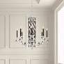 1_Siena 31"H x 30"W 8-Light Crystal Chandelier in Black
