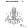 4_Siena 31"H x 30"W 8-Light Crystal Chandelier in Heirloom Gold more views