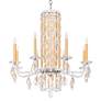 3_Siena 31"H x 30"W 8-Light Crystal Chandelier in Heirloom Gold more views