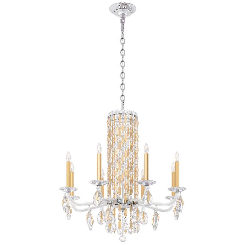 Image 2 Siena 31"H x 30"W 8-Light Crystal Chandelier in Heirloom Gold