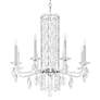Thumbnail2 of Siena 31"H x 30"W 8-Light Crystal Chandelier in Polished Stainles more views