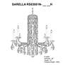 Thumbnail4 of Siena 31"H x 30"W 8-Light Crystal Chandelier in Polished Stainles more views