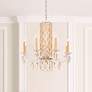 Thumbnail1 of Siena 31"H x 30"W 8-Light Crystal Chandelier in White