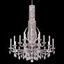 Thumbnail2 of Siena 50.5"H x 40.5"W 17-Light Crystal Chandelier in Antique Silv more views