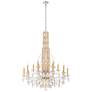 2_Siena 50.5"H x 40.5"W 17-Light Crystal Chandelier in Heirloom Gol more views