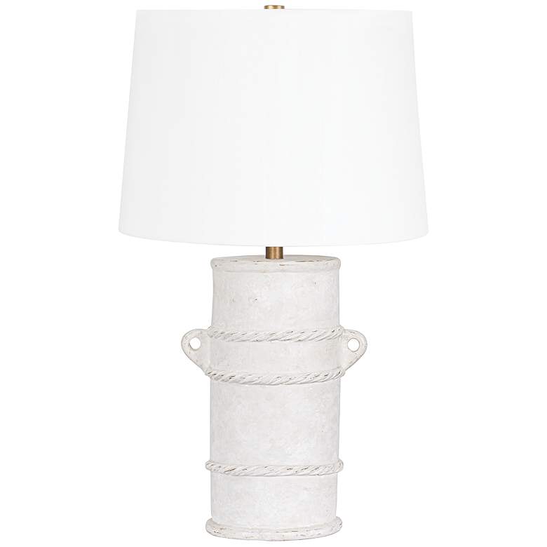 Image 1 Siena Whitewash Terracotta Table Lamp