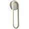 Sienna 13.5" High Painted Nickel LED Sconce