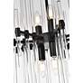 5_Sienna 17" Crystal Rod Pendant In Black more views