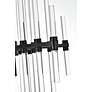 7_Sienna 17" Crystal Rod Pendant In Black more views