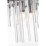6_Sienna 17" Wide Chrome and Clear Glass 6-Light Pendant more views