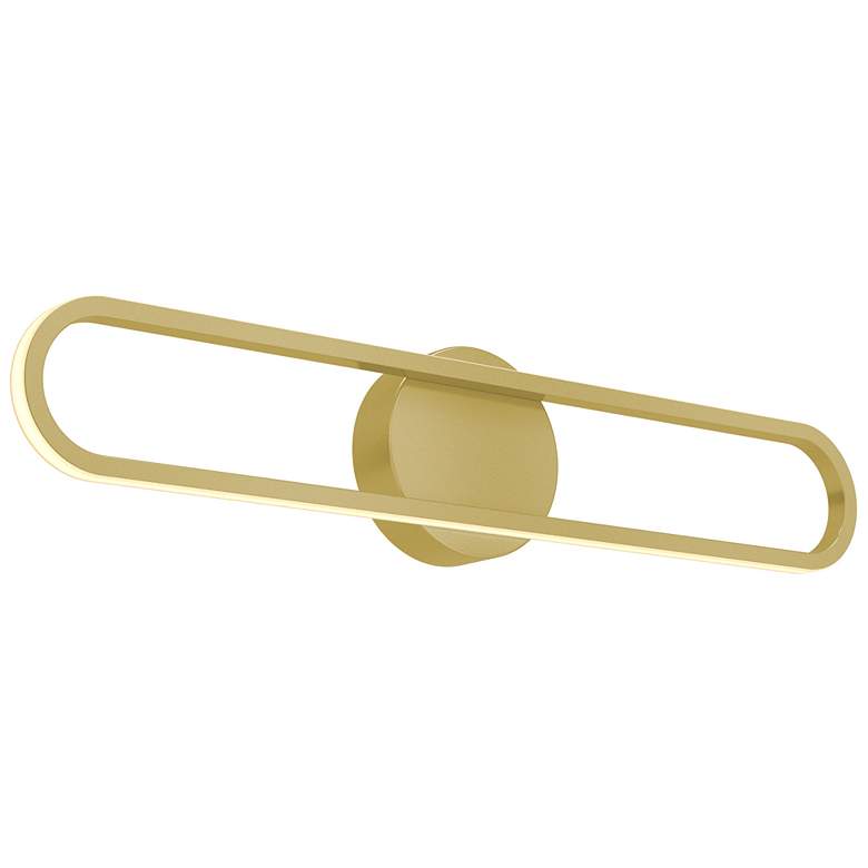 Image 1 Sienna 22.75" Wide Gold LED Vanity