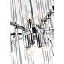 6_Sienna 27" Wide Chrome 8-Light Chandelier more views
