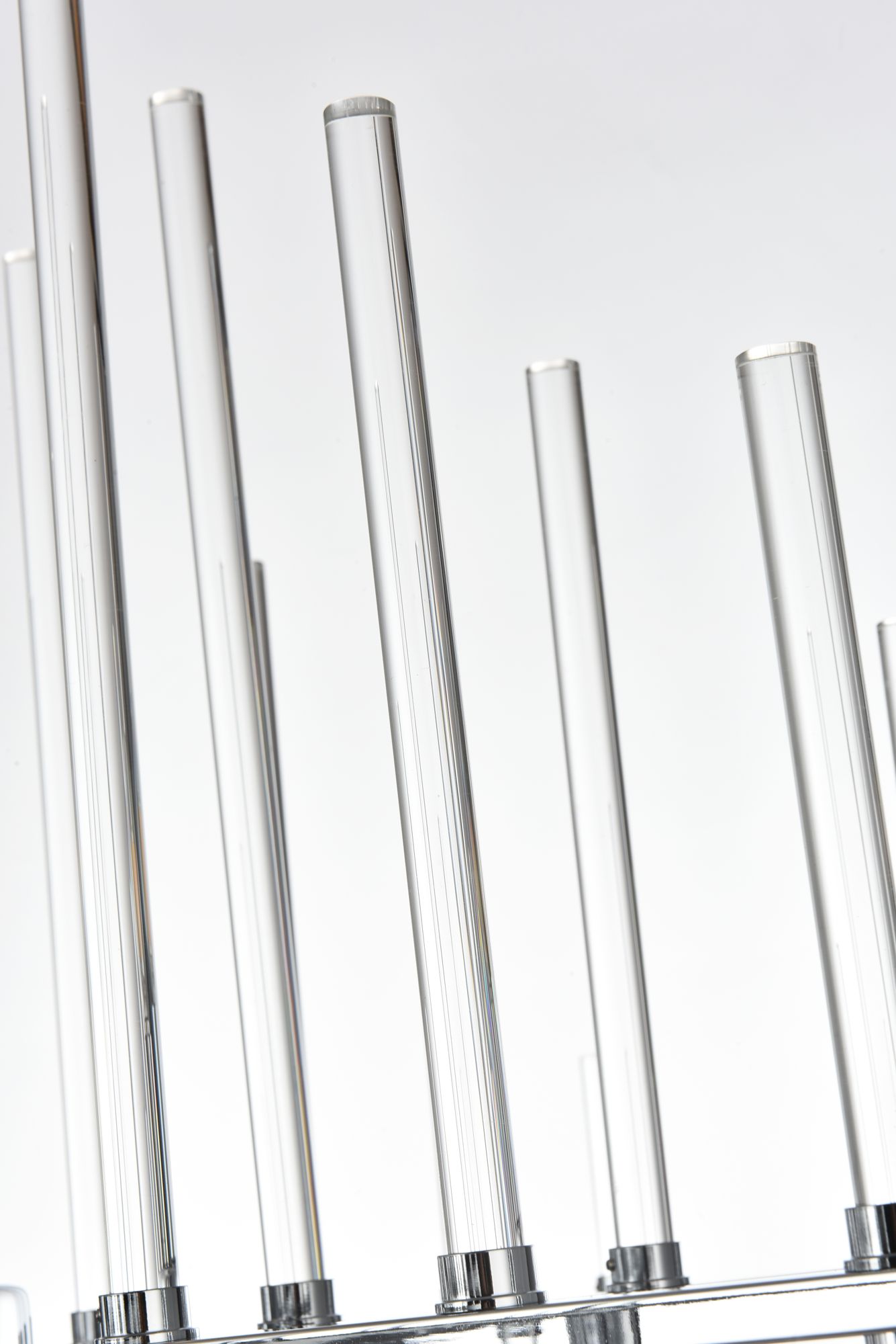 Sienna 31" Crystal Rod Pendant in scene