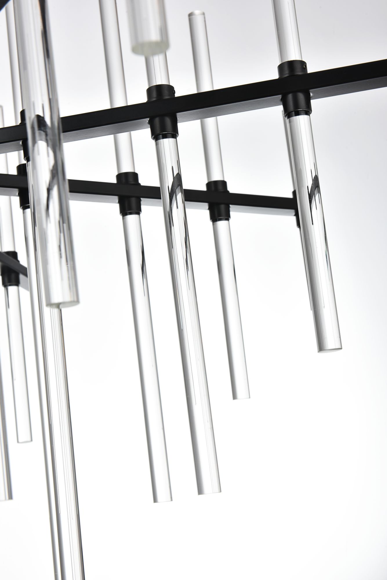 Image 6 Sienna 31" Wide Black and Clear Crystal 8-Light Chandelier more views