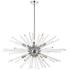 Sienna 32" Wide Chrome 10-Light Sputnik Pendant