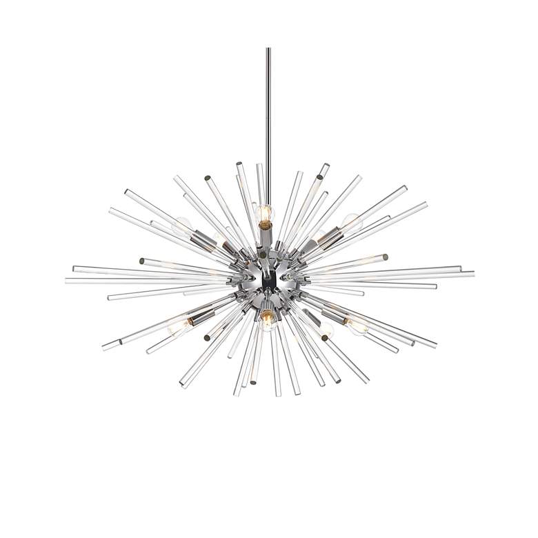Image 4 Sienna 36" Crystal Rod Pendant more views